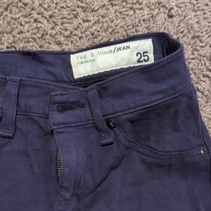 Rag & Bone Women's Deep Indigo  Jeggings